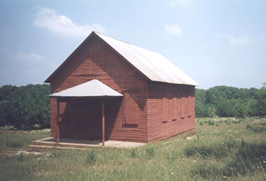 Flat Rock school located west of Willard, Mo.