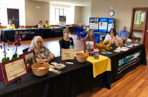 Vendors/organizations at resource fair