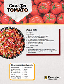 Can-Do Recipes: Tomato