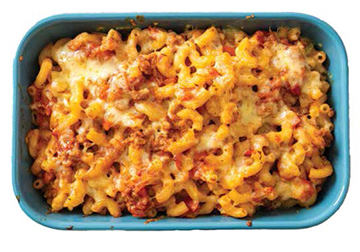 Southwest Baked Pasta and Cheese