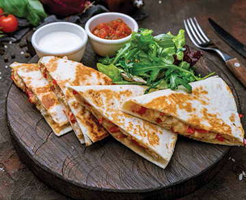 Chicken Quesadillas