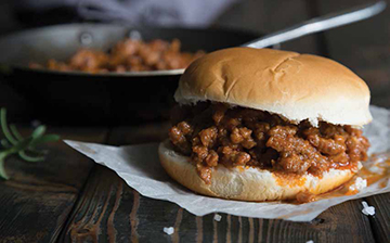 Mushroom Beef Sloppy Joes