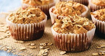 Apple Oatmeal Muffins