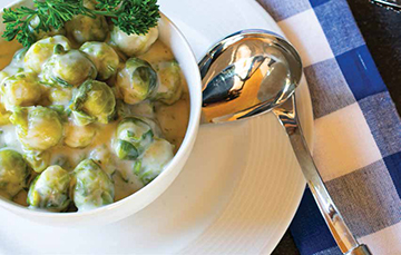 Lemon Dill Brussels Sprouts