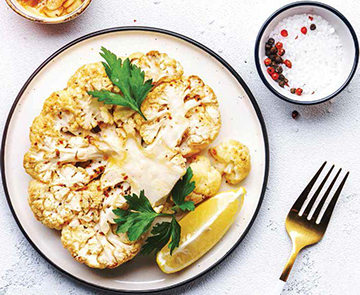 Roasted Cauliflower Steaks