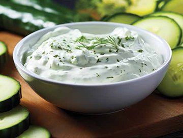 Cucumber, Yogurt and Herb Dip