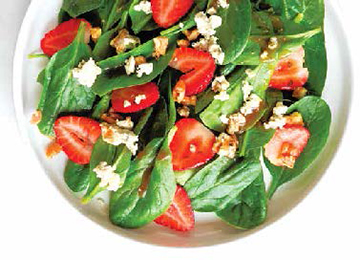 Strawberry, White Bean, and Edamame Salad