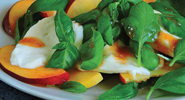 Peach Caprese Salad