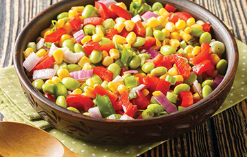 Edamame and Corn Succotash