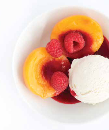 Peach Melba