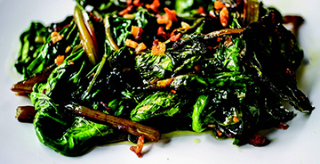 Sautéed Beet Greens