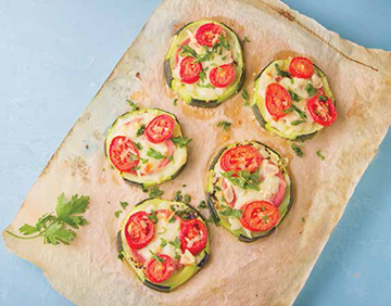 Cheesy Zucchini Bites