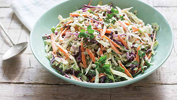 Rainbow Coleslaw