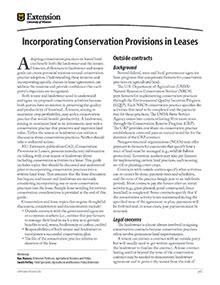 G433 (Incorporating Conservation Provisions in Leases) thumbnail