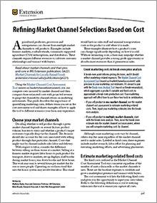 Refining Market Channel Selections Based on Cost publication cover