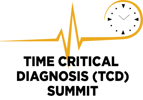 Time Critical Diagnosis (TCD) Summit text and logo