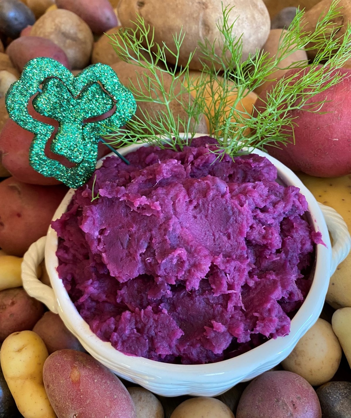 In the 1840s, the potato famine triggered mass starvation and migration of people from Ireland. Today, there is no shortage of potatoes or ways to prepare them. Photo by Michele Warmund.