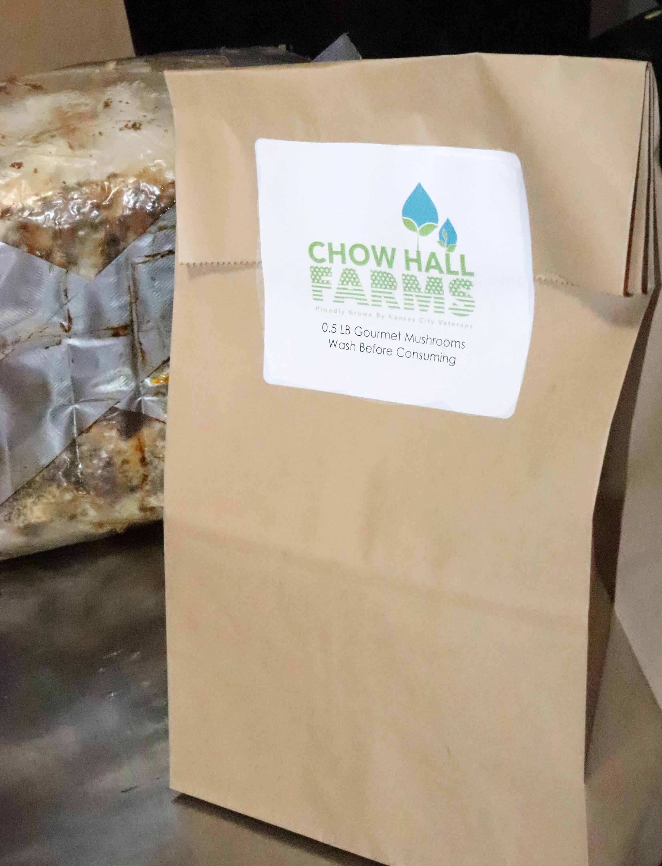 Under the name Chow Hall Farms,veterans sell produce they grew to high-end restaurants and at farmers markets. Photo by Tamra Reall, MU Extension.