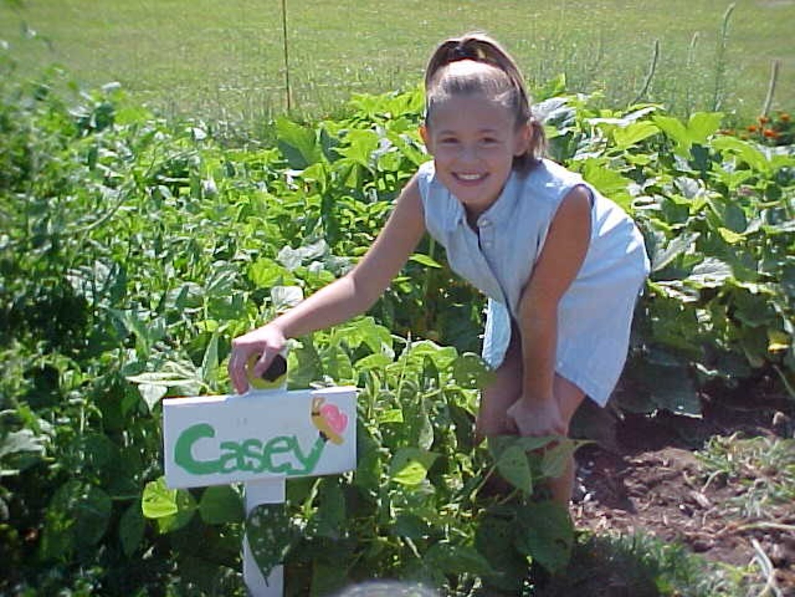 This 2003 photo shows Casey Jefferson (now Casey Coy) participating in the Garden 'n Grow program at the Adair County MU Extension Center in Kirksville. Today, she and a friend own a shop, Wildflower Grove, in Greencastle, Mo.