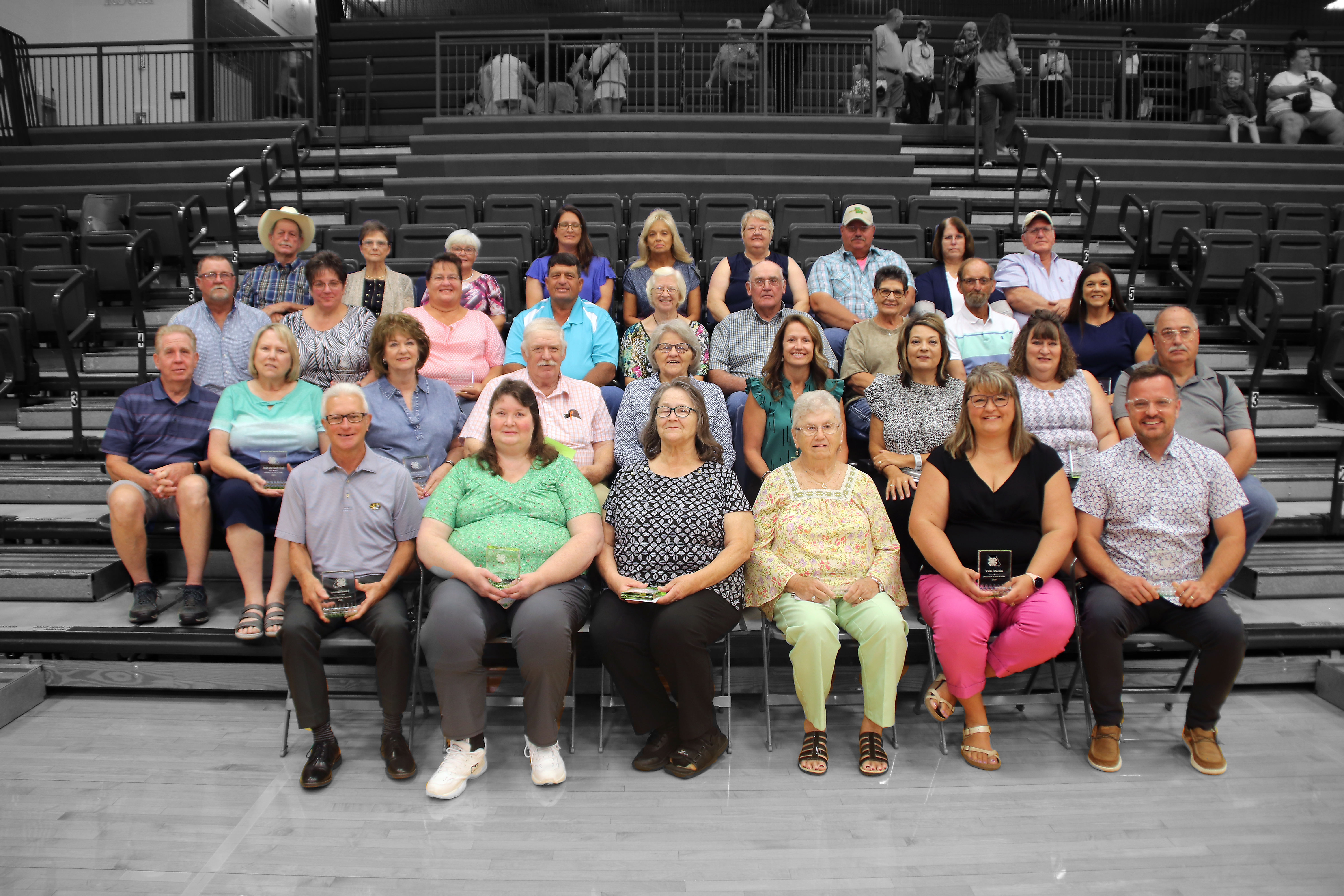 2024 inductees into the Missouri 4-H Hall of Fame. Photo by Amanda Stapp.