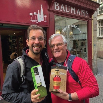 Scott Yost, right, will lead an Osher class on the backstory of America's spirit, bourbon.