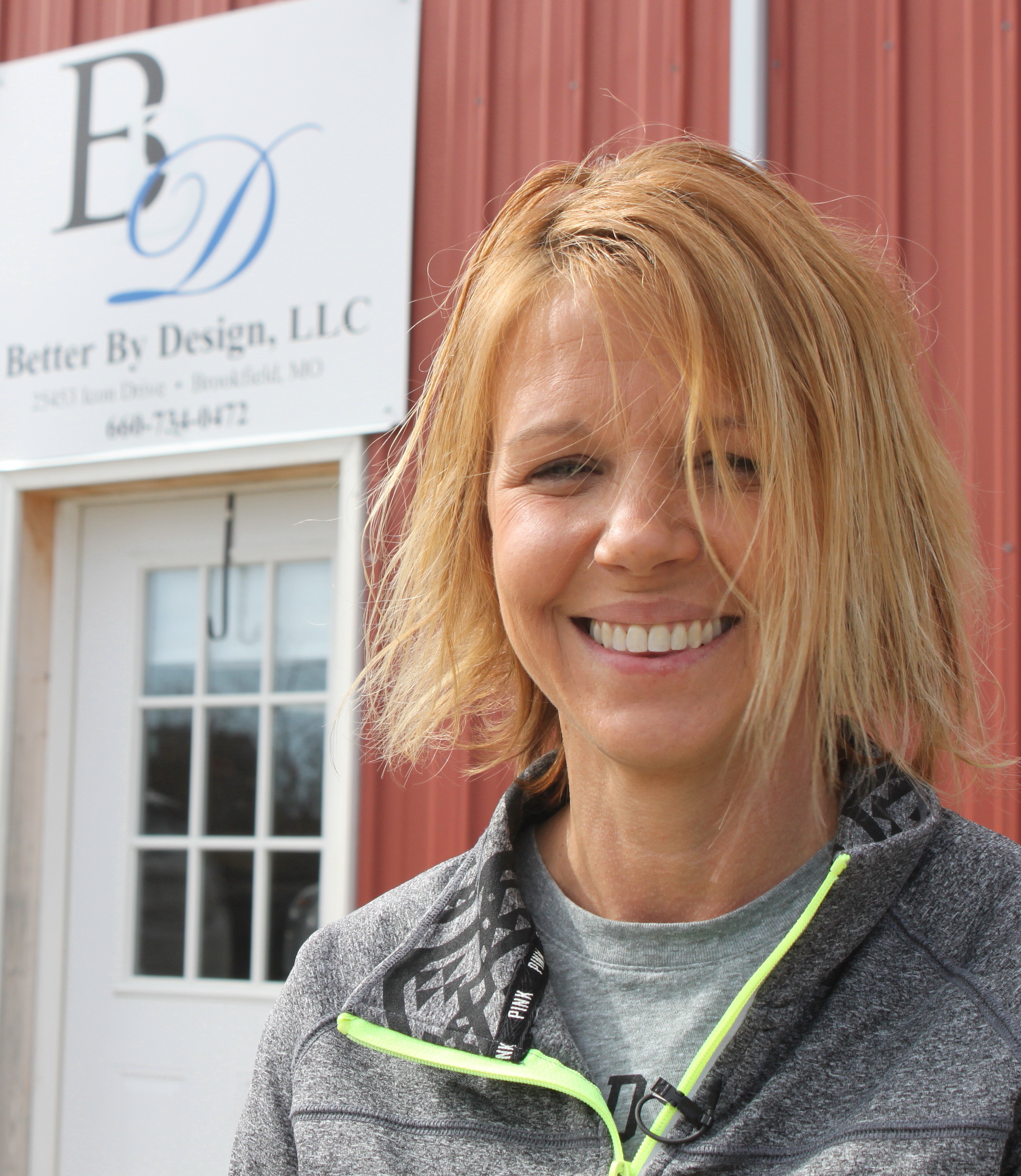 Lois Rodriguez, president of Better By Design, a construction firm she founded in 2009. The firm is a client of the MU Extension Business Development Program.Photo by Phil Leslie