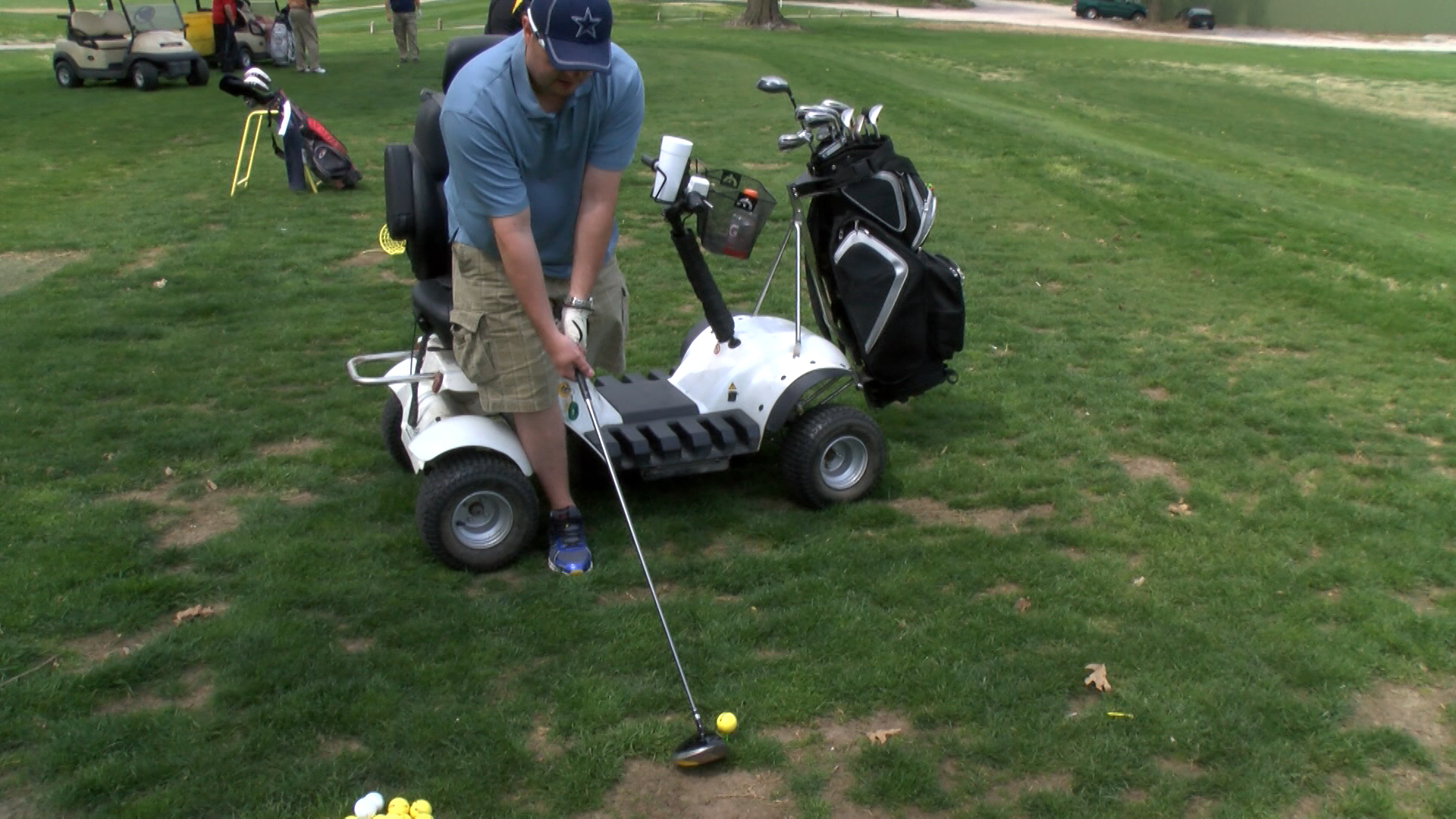 Bobby Hutchinson thought he'd never golf again after losing a leg in Operation Desert Storm.MU Extension