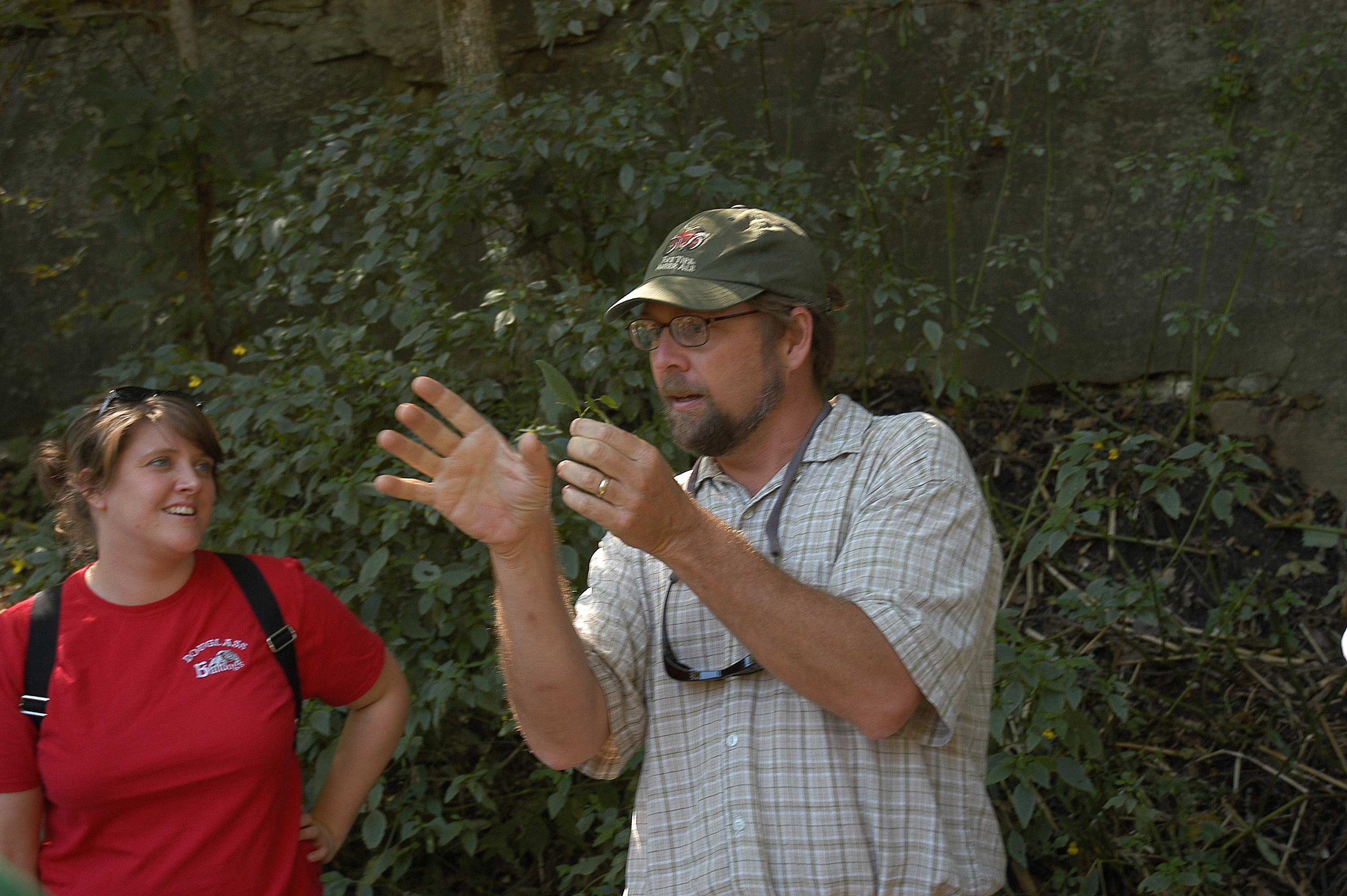 Douglass High School teachers Angela Waller (left) and John Reid.MU Photo